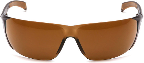 Carhartt Billings Safety Glasses with Sandstone Bronze Lens CH118S Front