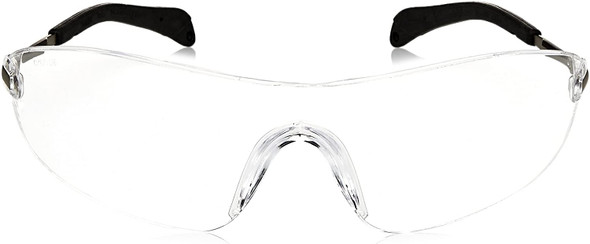 Crews Blackjack Safety Glasses with Clear Anti-Fog Lens S2110AF Front View