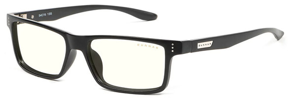 Gunnar Cruz Computer Glasses with Onyx Frame and Clear Lens