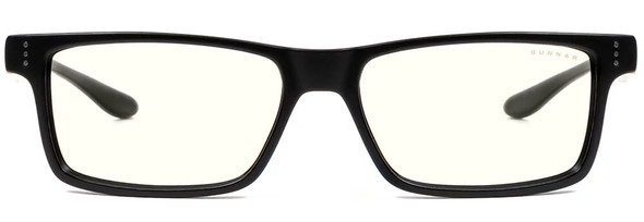 Gunnar Cruz Computer Glasses with Onyx Frame and Clear Lens - Front