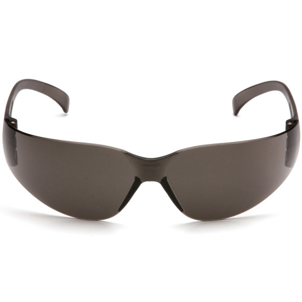Pyramex Intruder Safety Glasses with Gray Lens S4120S Front View