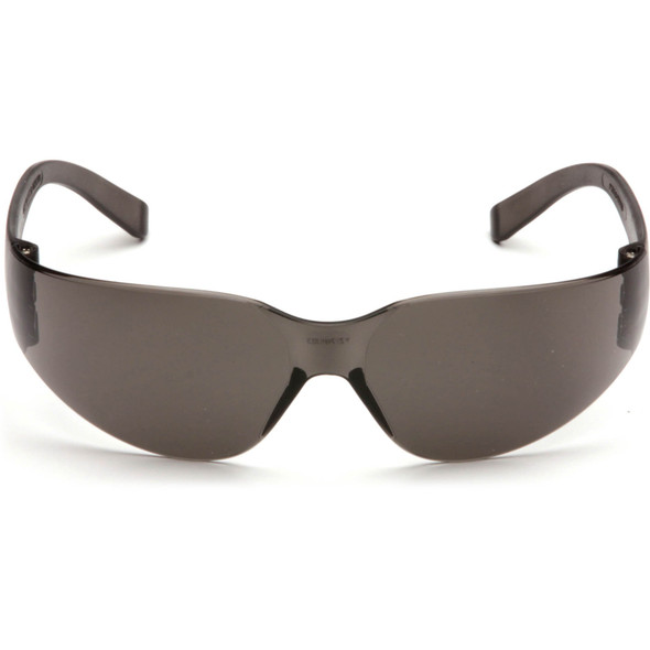 Pyramex Mini Intruder Safety Glasses with Gray Lens S4120SN Front View