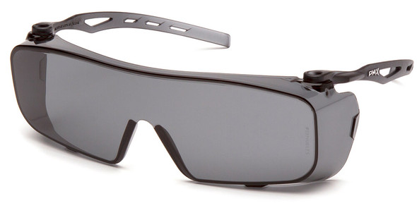 Pyramex Cappture S9920ST Safety Glasses with H2X Gray Anti-Fog Lens