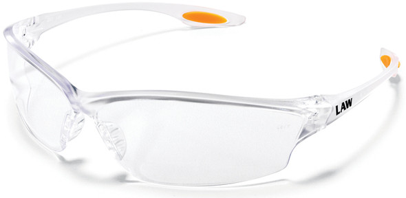 Crews Law 2 Safety Glasses with Clear Lens LW210