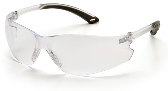 Pyramex Itek Safety Glasses with Clear Anti-Fog Lens S5810ST