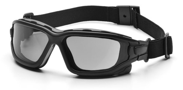 Pyramex I-Force Safety Goggle/Glasses with Black Frame and Gray Anti-Fog Lenses SB7020SDT