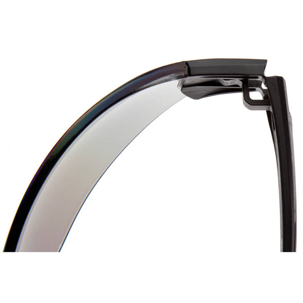 Pyramex Trulock Dielectric Safety Glasses with Black Temples and Clear Anti-Fog Lens - Hinge